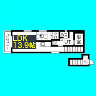 Via・Monte (ヴィア・モンテ)【3階】の間取り
