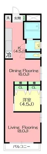 プロスパービル【3階】の間取り