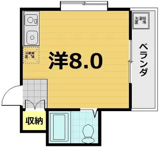 ブルームコーポ【1階】の間取り