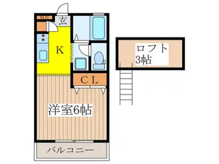 スワンコート【1階】の間取り