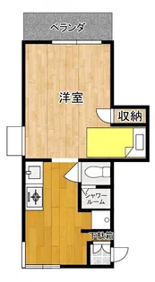 タウンハウス【1階】の間取り
