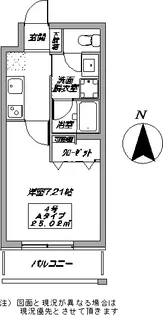 クロスロードM【1階】の間取り