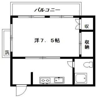 都ビル【3階】の間取り