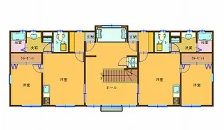 ワンション・ウィズ【2階】の間取り