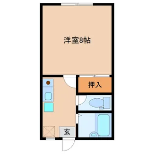 グリーンハイツ長峰1号棟【1階】の間取り