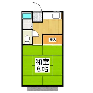 カルチャーハウス参番館【2階】の間取り