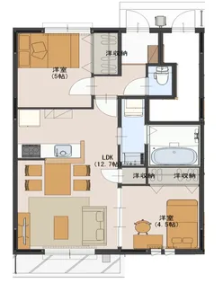 レガリア【1階】の間取り