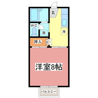 ユーマハウス【2階】の間取り