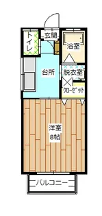 ミューズI【1階】の間取り