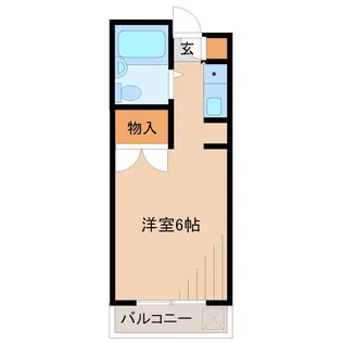 サンライズベル【2階】の間取り