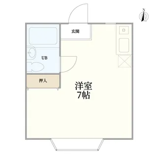J・SPACE百合ヶ丘【1階】の間取り