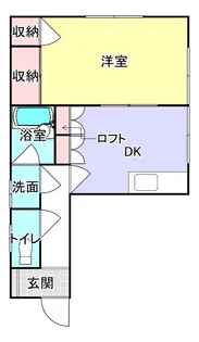 ネオパレスI【1階】の間取り