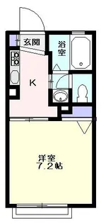 幸ハイツ【1階】の間取り