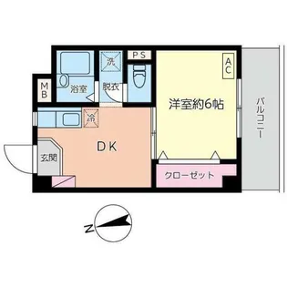 第二東ビル【3階】の間取り