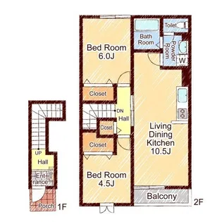 Sweet Home【2階】の間取り