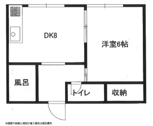 フォーカスライト大岡【1階】の間取り