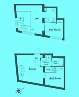 EXAM中目黒IIIの間取り