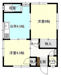 広島県福山市曙町2【一戸建】の間取り
