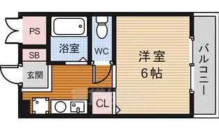 リバティーハイツ【2階】の間取り