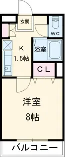 WEST【4階】の間取り