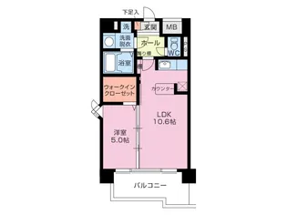 ティアラ川村【3階】の間取り