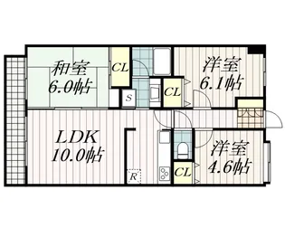 ダイアパレス京葉蘇我III【11階】の間取り