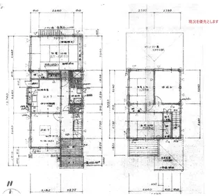 愛知県名古屋市中村区横井町【一戸建】の間取り