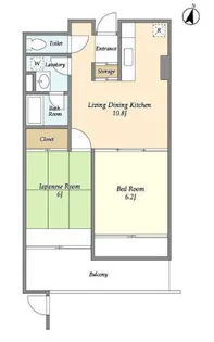 目黒LFV【2階】の間取り