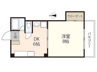 西尾ビル【5階】の間取り