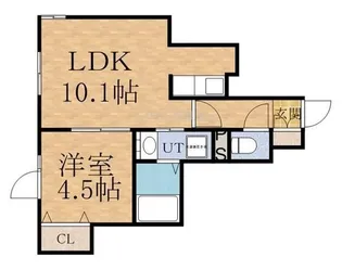 retorno【1階】の間取り