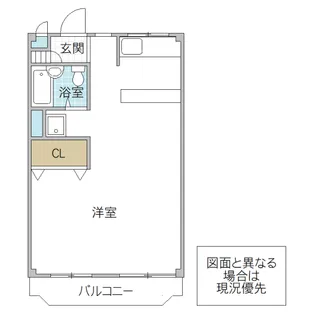 サンドーマ赤塚【3階】の間取り