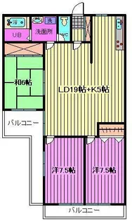 ベルカントビル【3階】の間取り