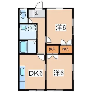 Glanz【1階】の間取り