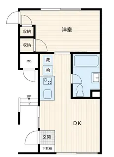 向丘・旬創館【1階】の間取り