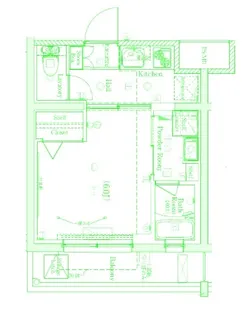 神奈川県横浜市中区新山下1【マンション】の間取り