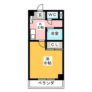 フォーシックスマキ3【3階】の間取り