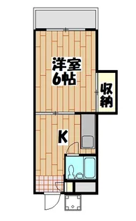 神奈川県横浜市神奈川区大口通【マンション】の間取り