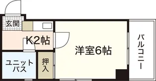 メゾン南竹屋【2階】の間取り