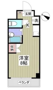 1Rの間取り画像