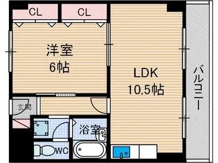 アライブ21【3階】の間取り