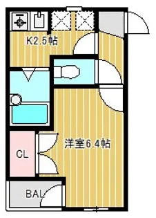 ベネチア新城【3階】の間取り