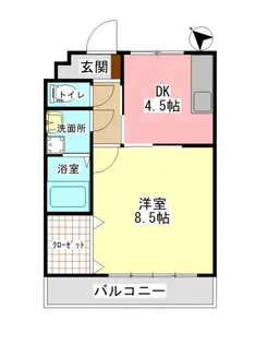 セントレージ【2階】の間取り