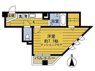 モンシャンブル【3階】の間取り