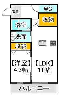 アリエッタ l【1階】の間取り