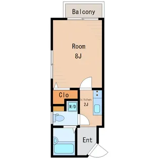 PARK LANE西大島【3階】の間取り