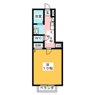 グレース【1階】の間取り