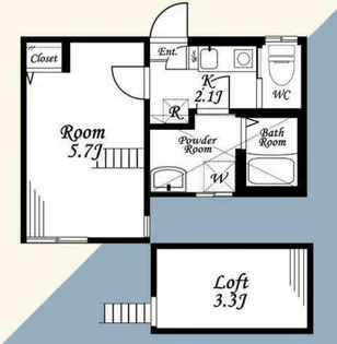 アリシアヒルズ横濱三春台【2階】の間取り
