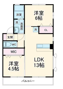 カーサグランデ【2階】の間取り