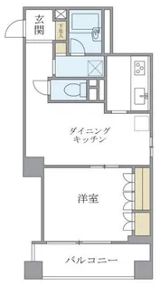 アルテール新御徒町【8階】の間取り