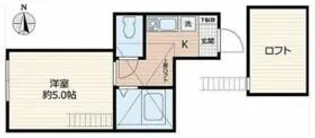 アーヴェル諏訪坂【2階】の間取り